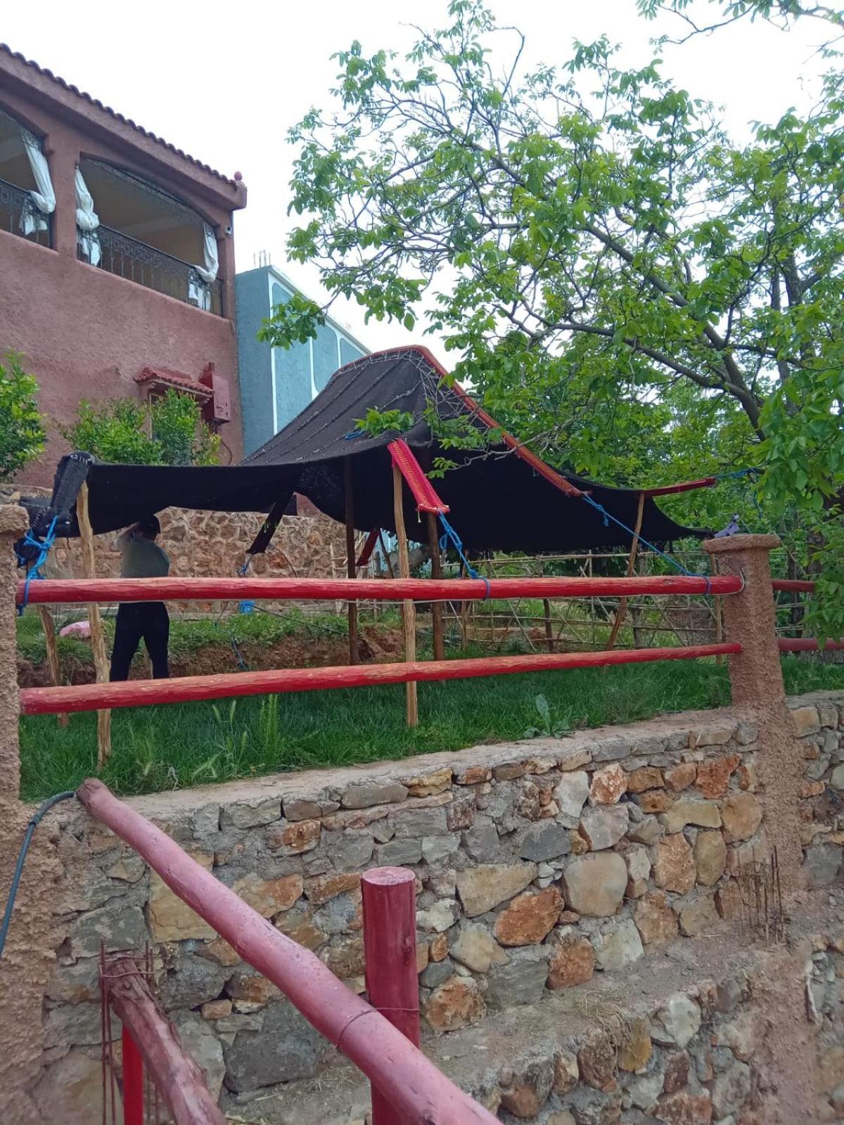 Gite Marbie Maison Rurale, Une Experience Naturelle Unique, Au Coeur Du Moyen Atlas, Maroc Kasba Tibouda Bagian luar foto