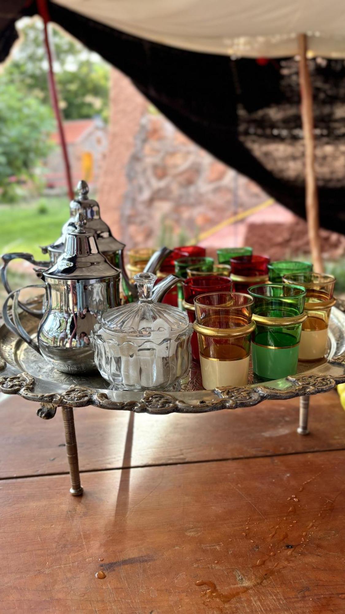 Gite Marbie Maison Rurale, Une Experience Naturelle Unique, Au Coeur Du Moyen Atlas, Maroc Kasba Tibouda Bagian luar foto